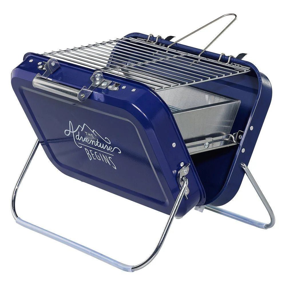 Gentlemen’s Hardware Retro Portable Barbeque in Metal Carrying Case - Pure Apotheca