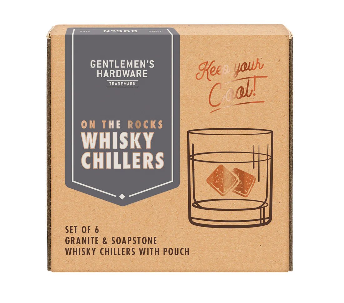 Gentlemen's Hardware Whisky Chiller Stones 6pk - Pure Apotheca