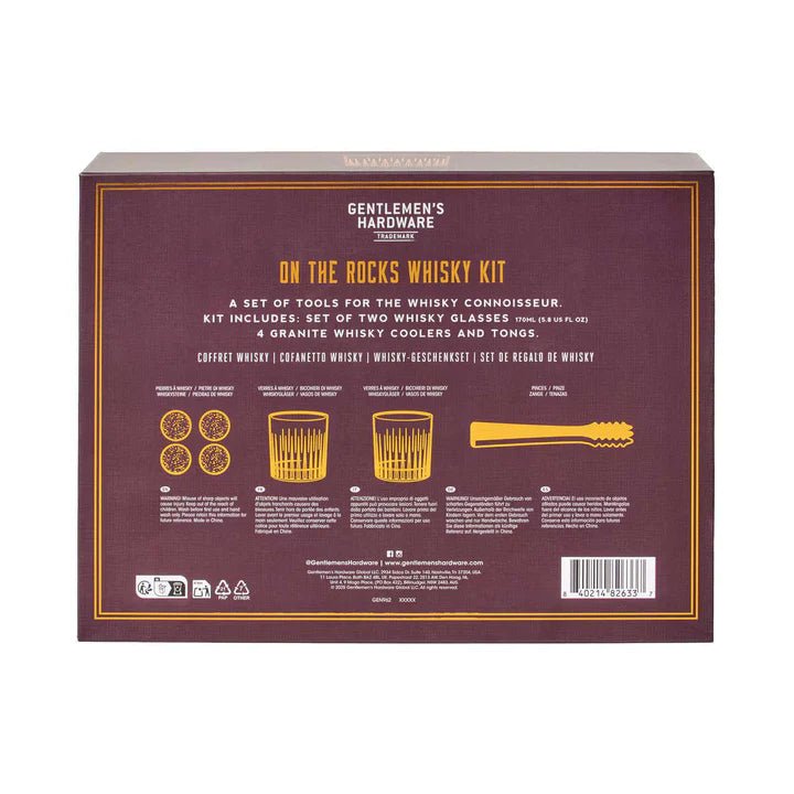 Gentlemen’s Hardware Whisky Kit - Pure Apotheca