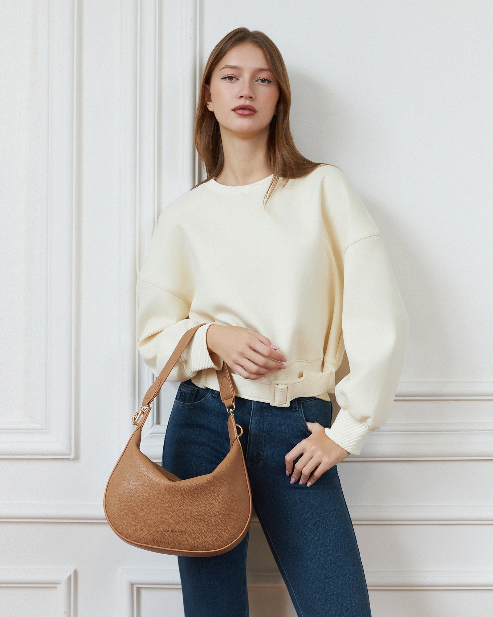 Georgina Shoulder Bag Honey - Pure Apotheca