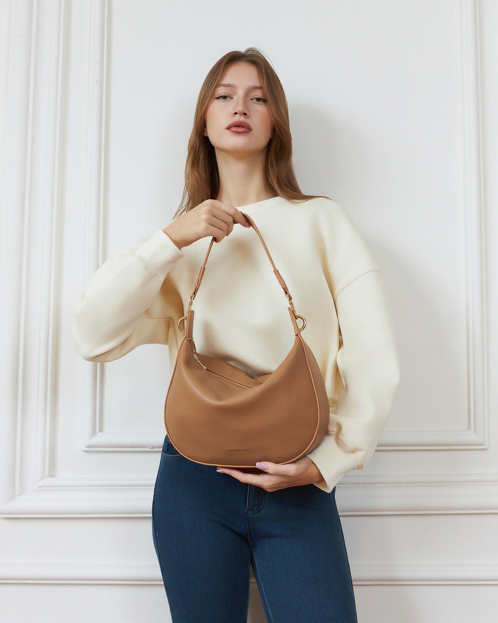 Georgina Shoulder Bag Honey - Pure Apotheca