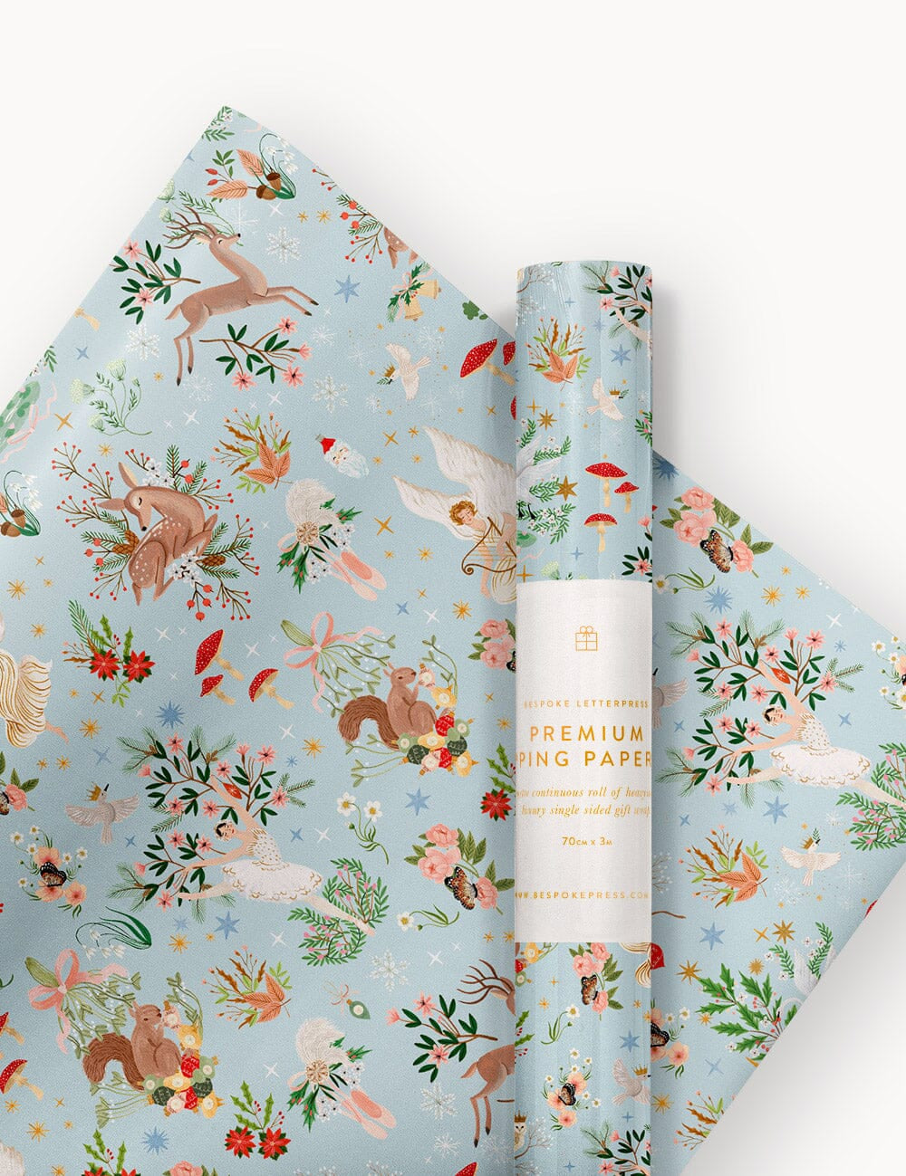 Gift Wrap Roll 3m - A Christmas Fairytale - Pure Apotheca