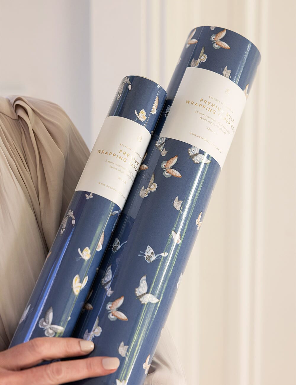 Gift Wrap Roll 3m - Butterflies - Pure Apotheca