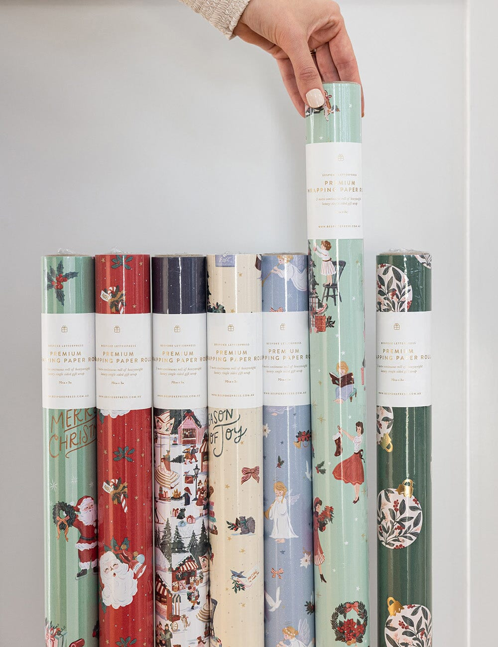 Gift Wrap Roll 3m - Christmas Ladies - Pure Apotheca