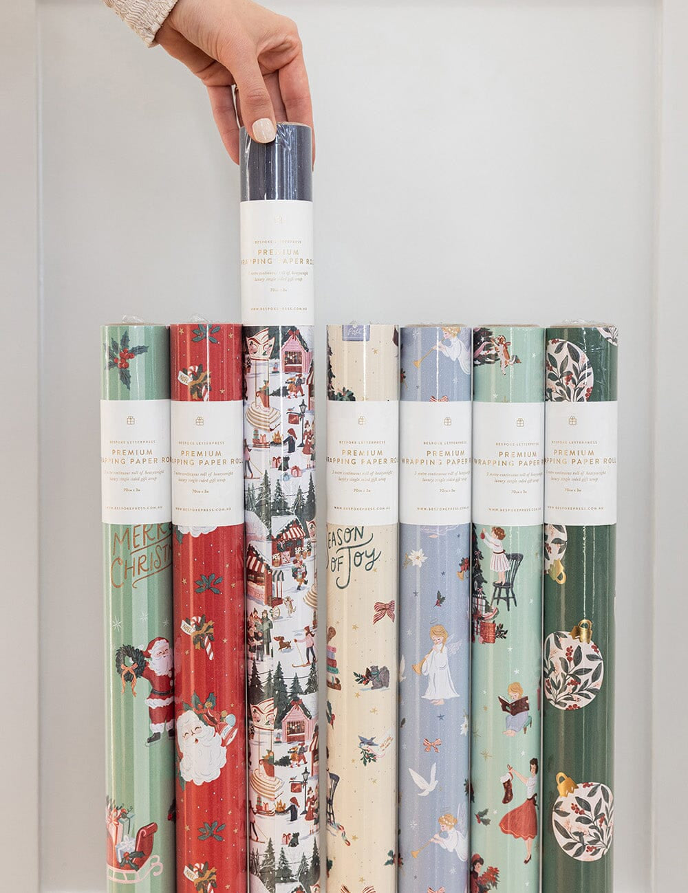 Gift Wrap Roll 3m - Christmas Market - Pure Apotheca