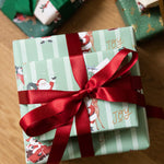 Gift Wrap Roll 3m - Christmas Santas - Pure Apotheca
