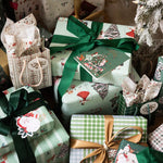 Gift Wrap Roll 3m - Christmas Santas - Pure Apotheca