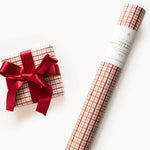 Gift Wrap Roll 3m - Christmas Tartan Check - Pure Apotheca