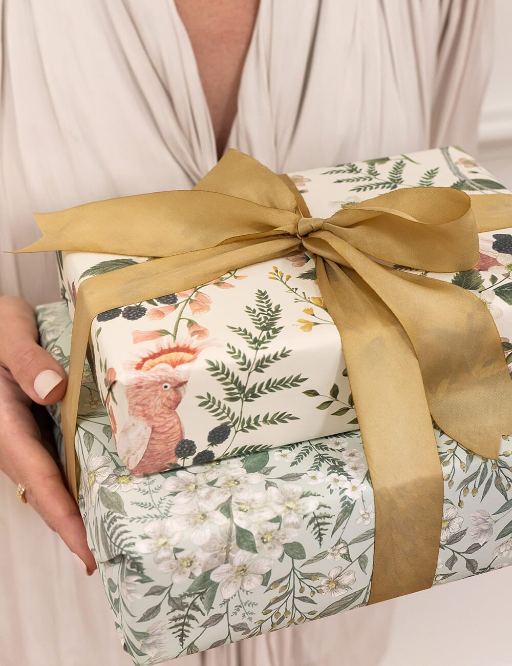 Gift Wrap Roll 3m - Cockatoo - Pure Apotheca