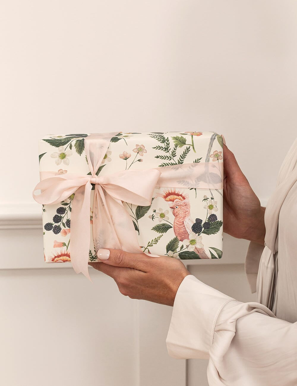 Gift Wrap Roll 3m - Cockatoo - Pure Apotheca