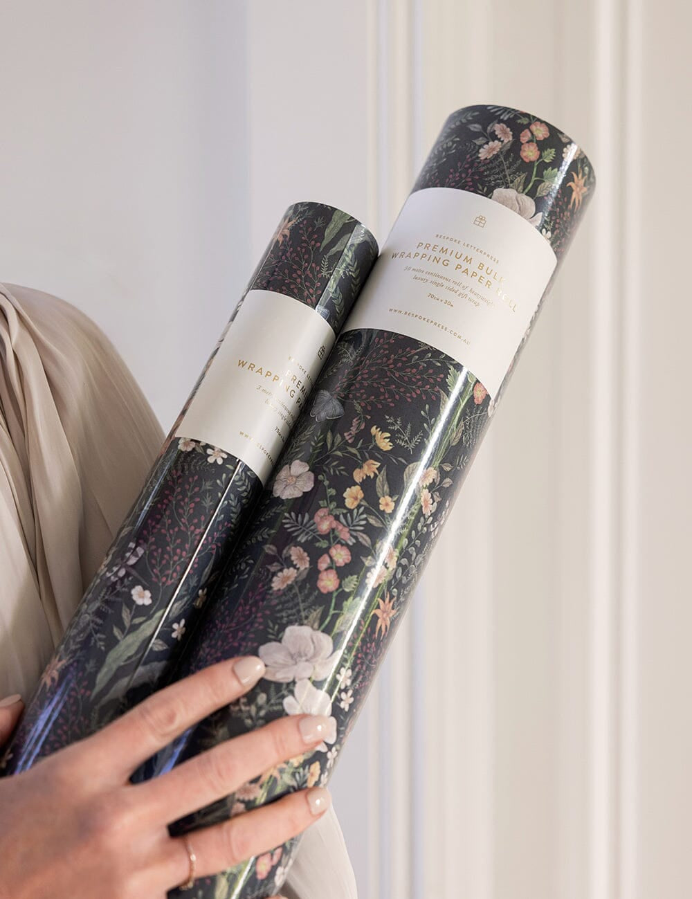 Gift Wrap Roll 3m - Dusk in Bloom - Pure Apotheca