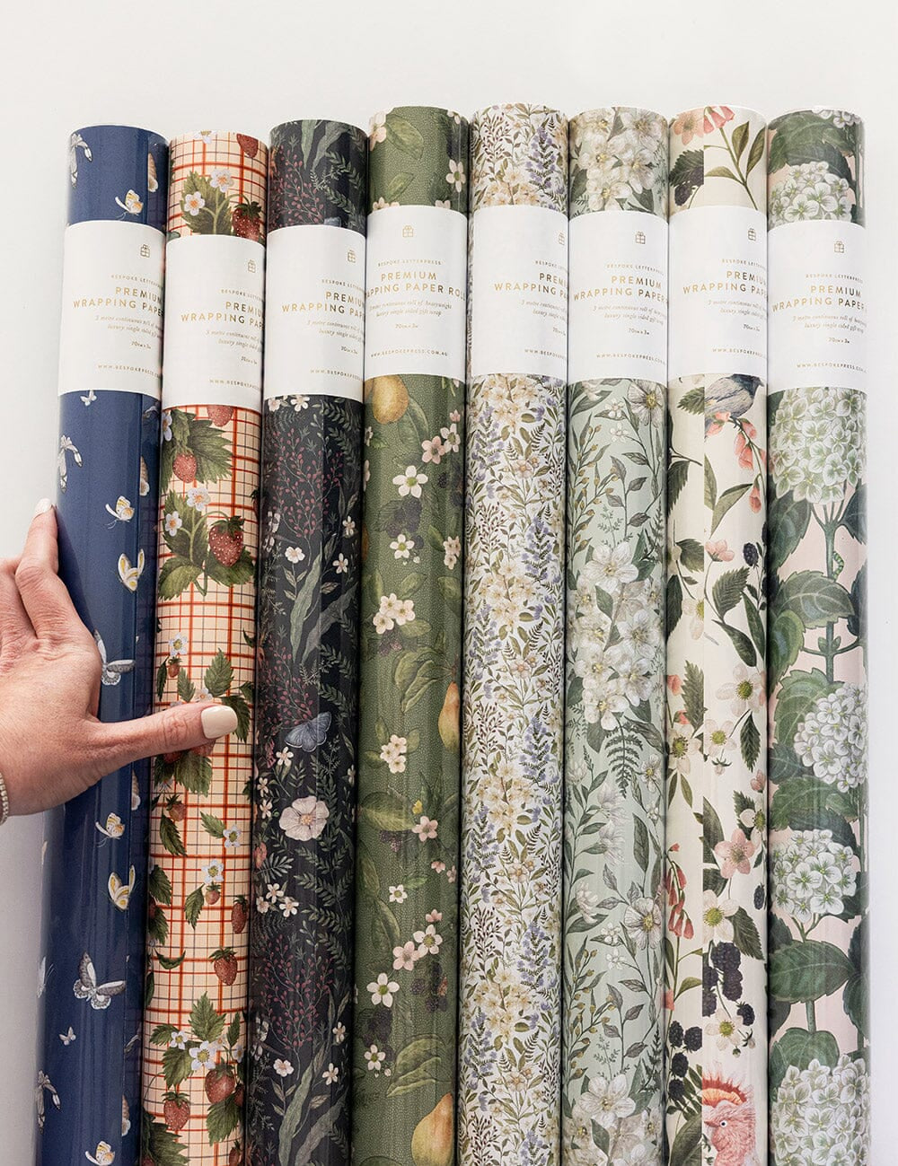 Gift Wrap Roll 3m - Dusk in Bloom - Pure Apotheca
