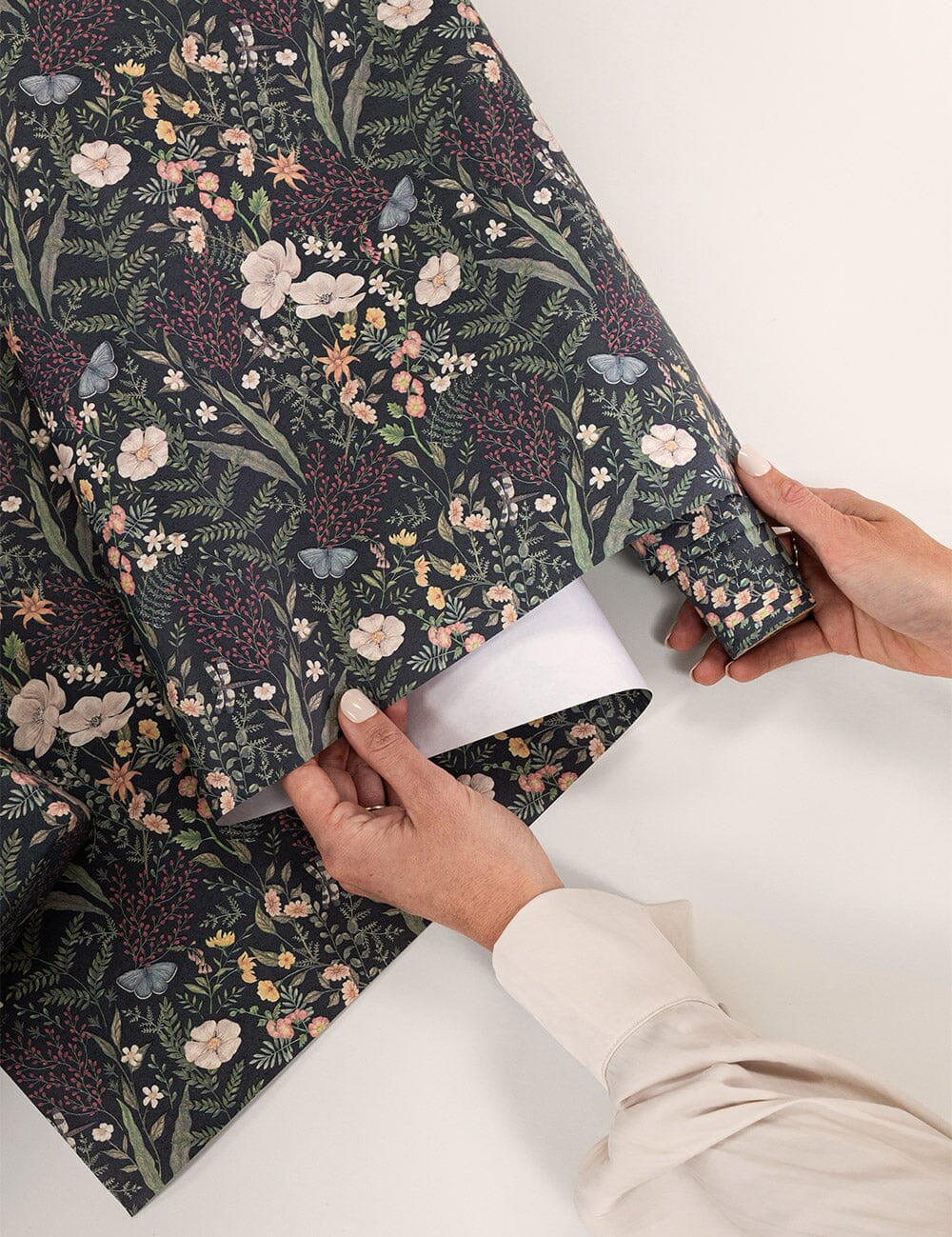 Gift Wrap Roll 3m - Dusk in Bloom - Pure Apotheca