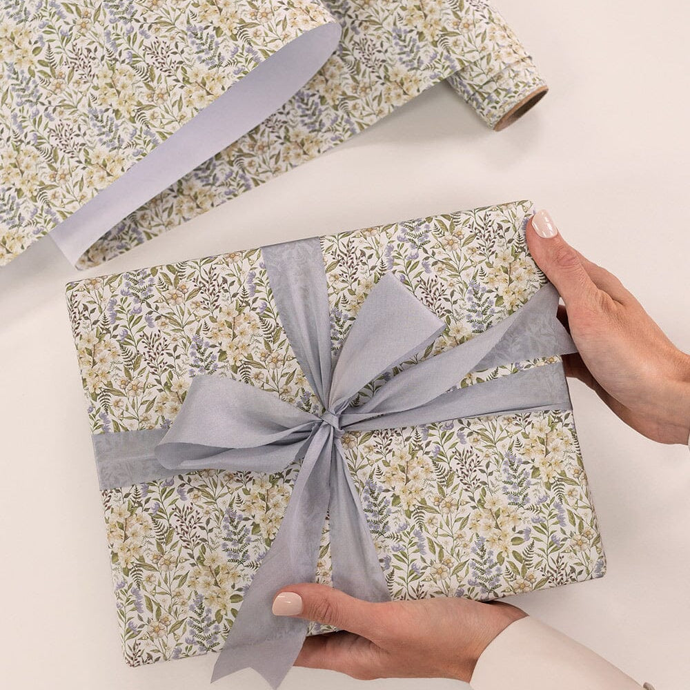 Gift Wrap Roll 3m - Forget Me Not - Pure Apotheca