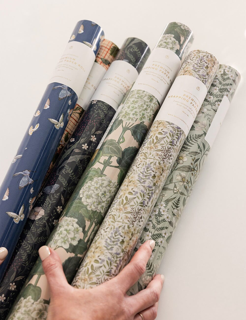 Gift Wrap Roll 3m - Forget Me Not - Pure Apotheca