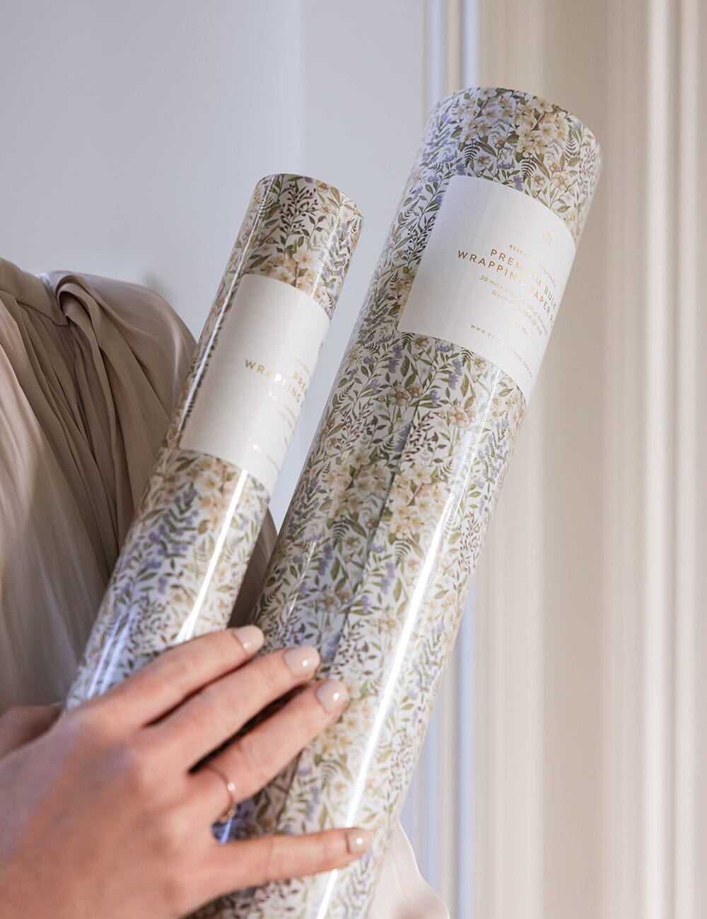 Gift Wrap Roll 3m - Forget Me Not - Pure Apotheca