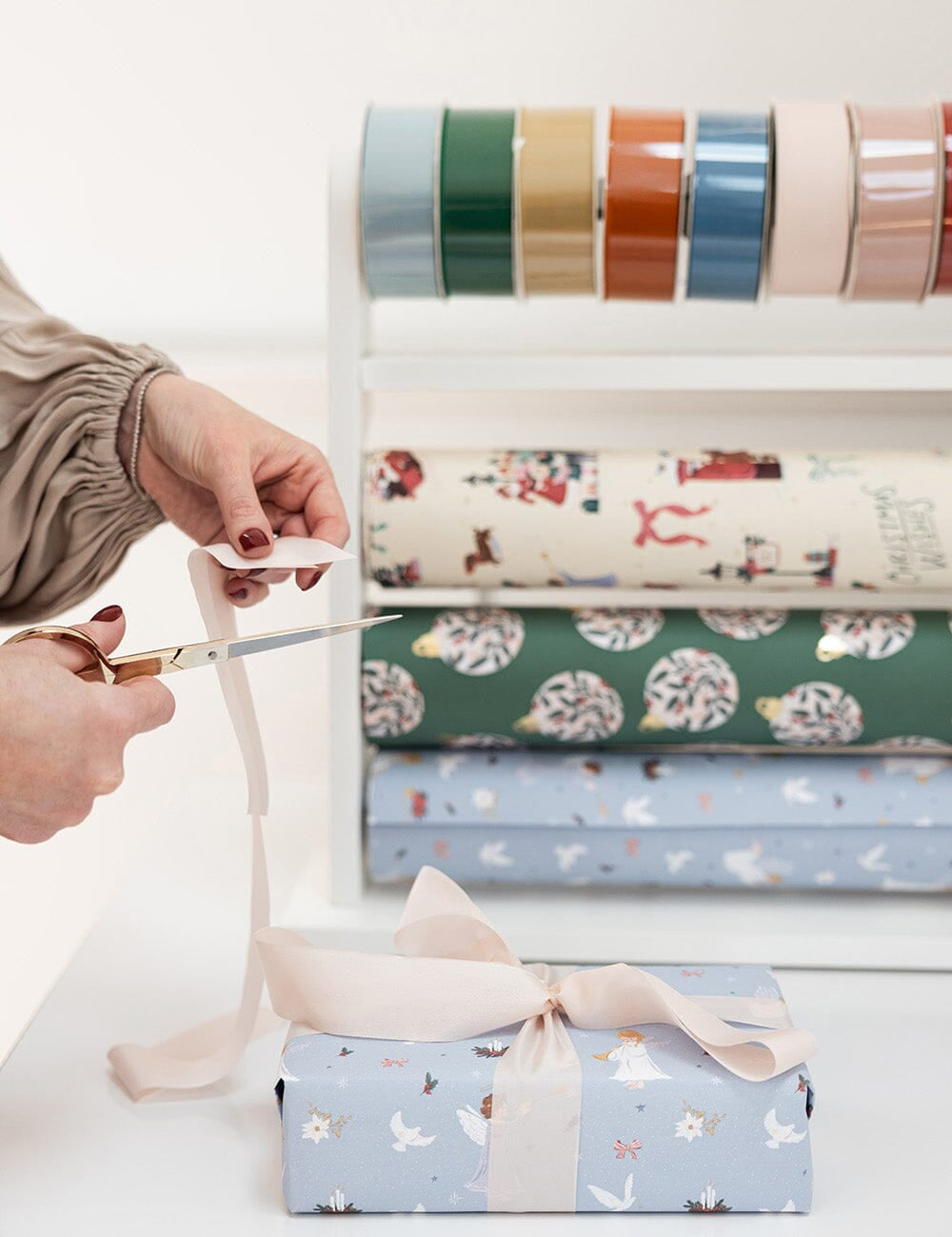 Gift Wrap Roll 3m - Herald Angels - Pure Apotheca