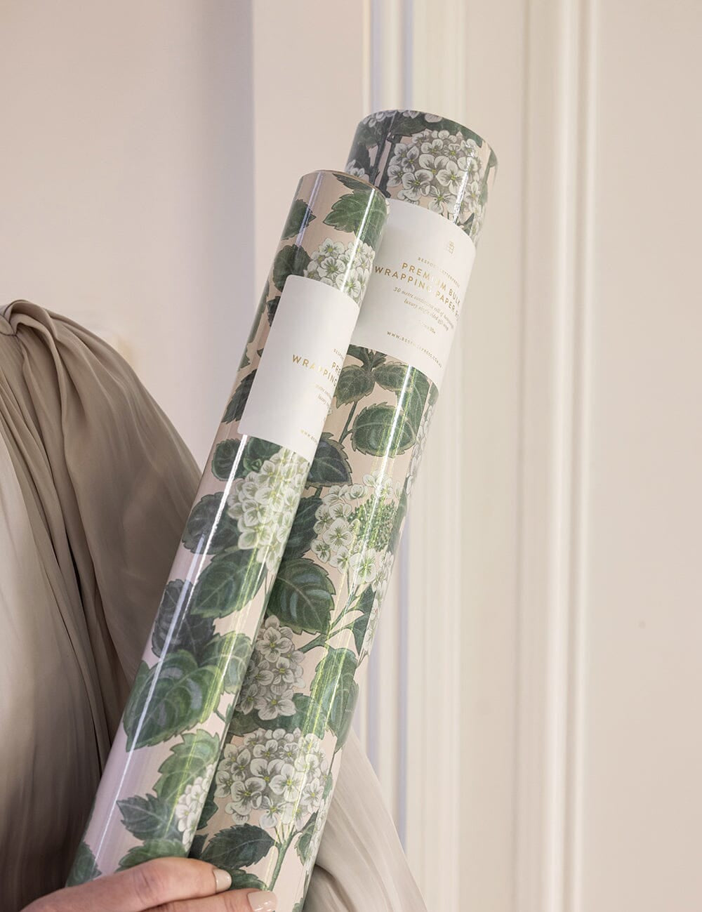 Gift Wrap Roll 3m - Hydrangea - Pure Apotheca
