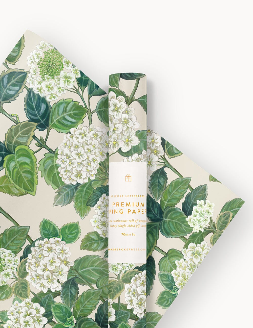 Gift Wrap Roll 3m - Hydrangea - Pure Apotheca