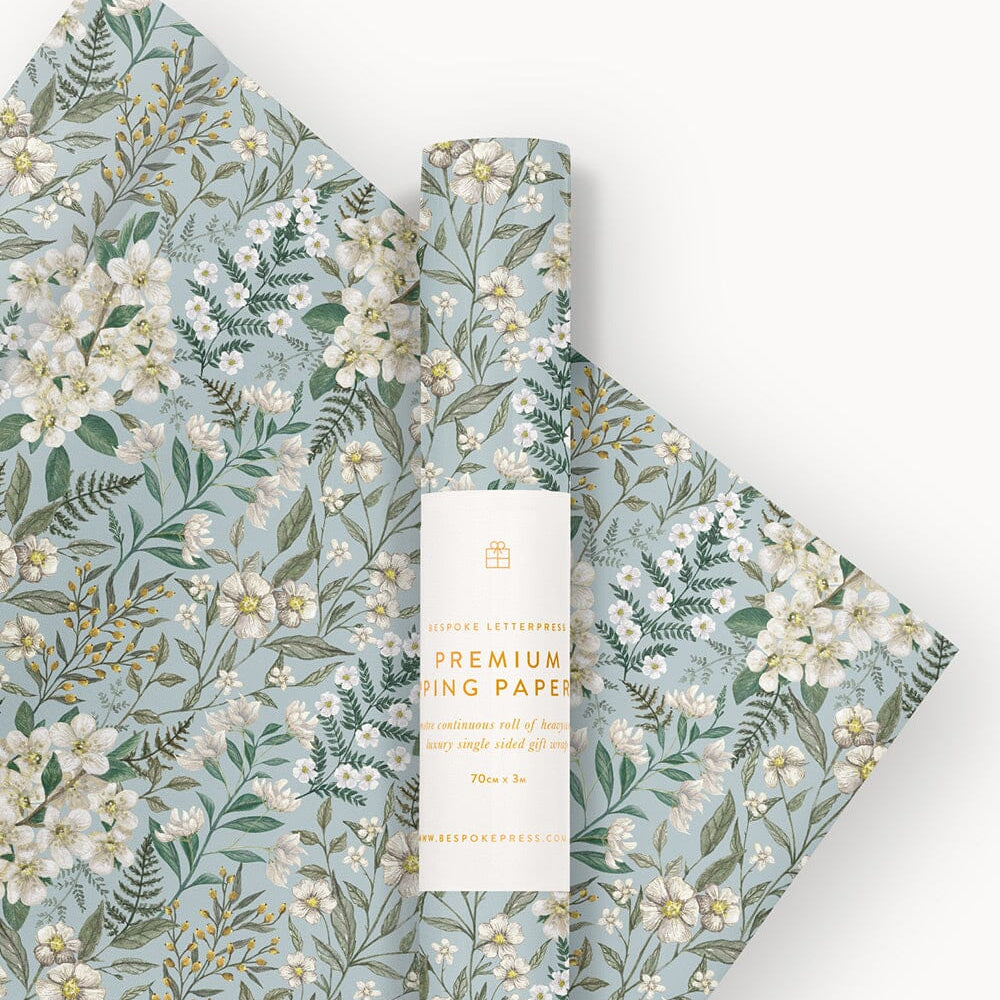 Gift Wrap Roll 3m - Ivory Garden - Pure Apotheca