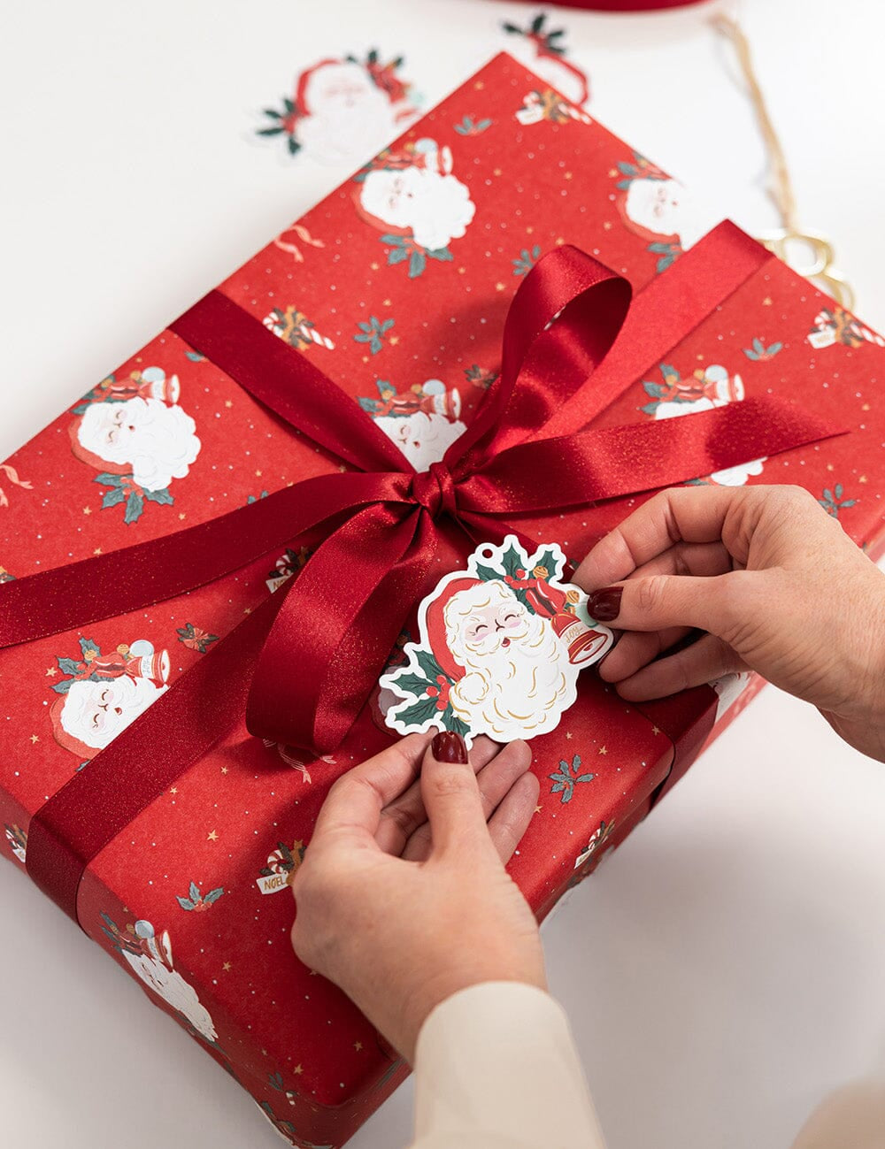 Gift Wrap Roll 3m - Jingle Bells - Pure Apotheca