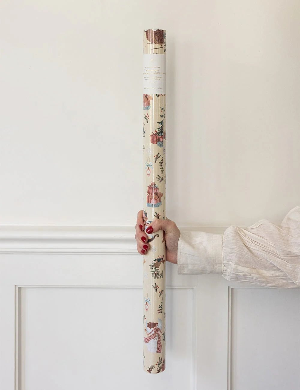 Gift Wrap Roll 3m - Jolly Santa - Pure Apotheca