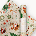 Gift Wrap Roll 3m - Jolly Santa - Pure Apotheca