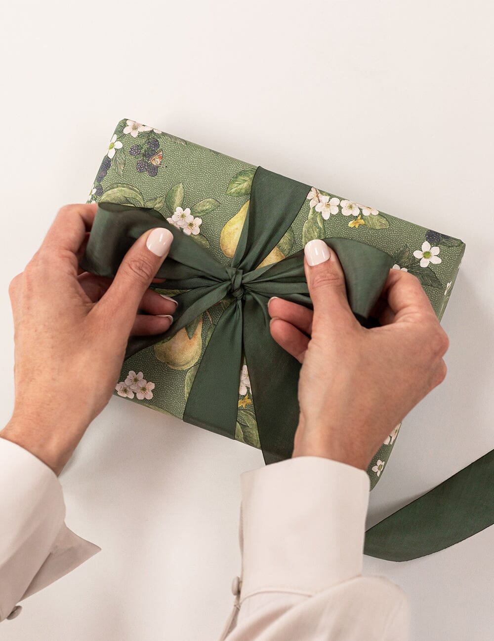 Gift Wrap Roll 3m - Pears - Pure Apotheca