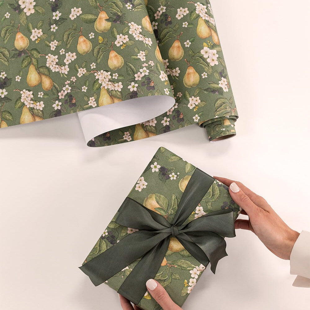 Gift Wrap Roll 3m - Pears - Pure Apotheca