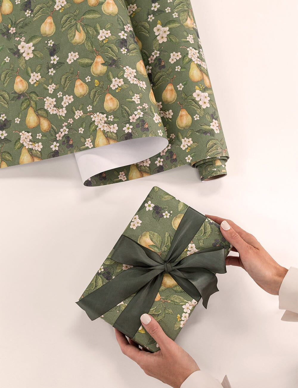 Gift Wrap Roll 3m - Pears - Pure Apotheca