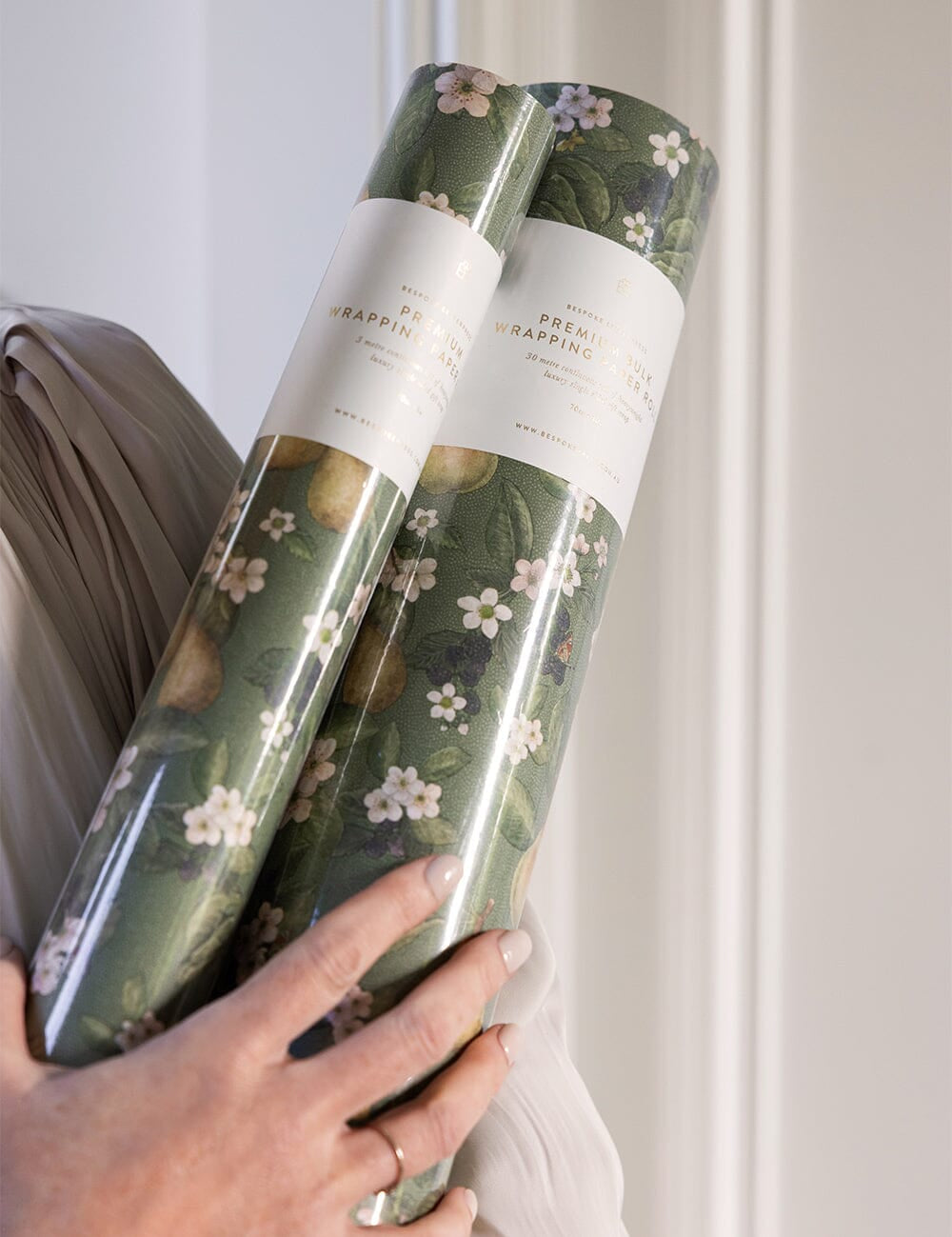 Gift Wrap Roll 3m - Pears - Pure Apotheca