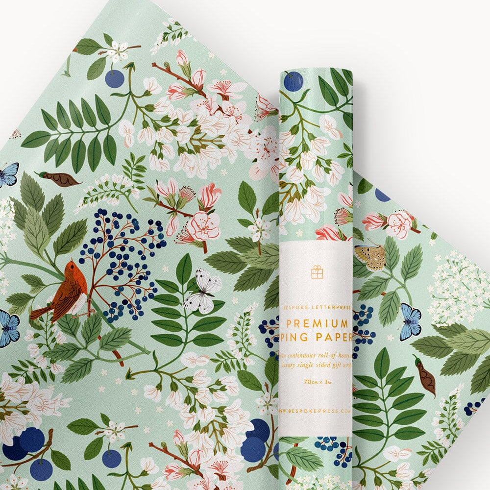 Gift Wrap Roll 3m - Sparrows - Pure Apotheca