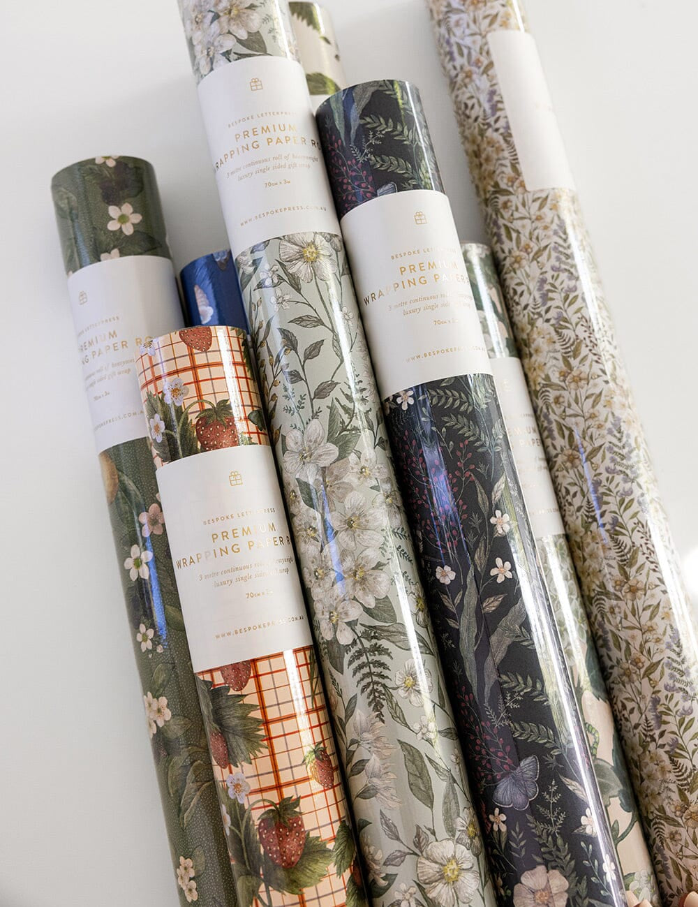 Gift Wrap Roll 3m - Strawberries - Pure Apotheca