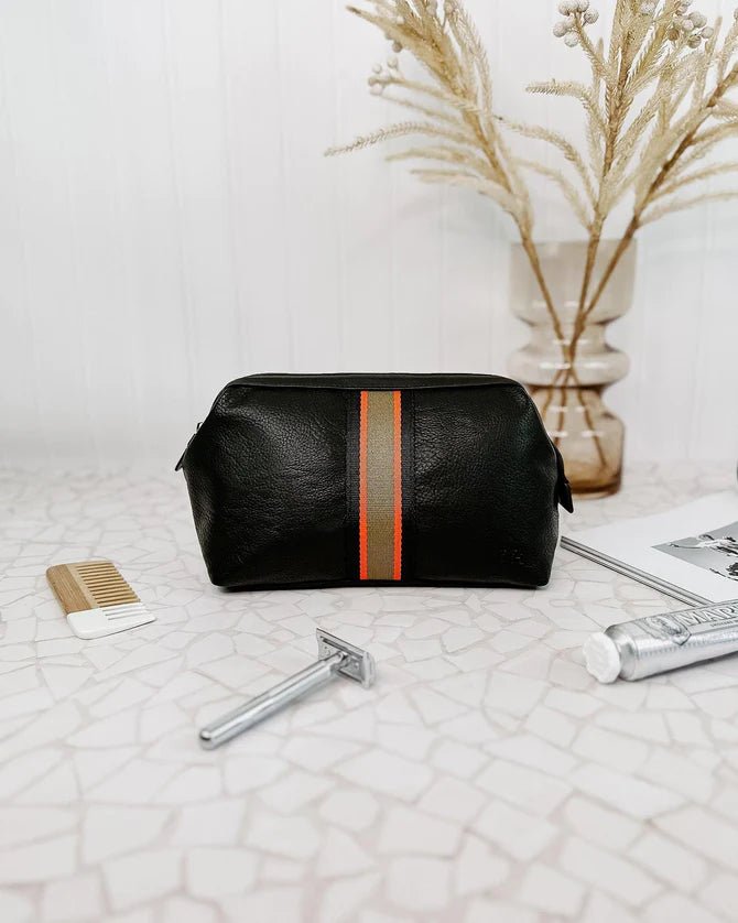 Gilbert Black Toiletry Bag - Pure Apotheca