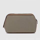 Gilbert Mens Toiletry Bag Nylon Coffee - Pure Apotheca