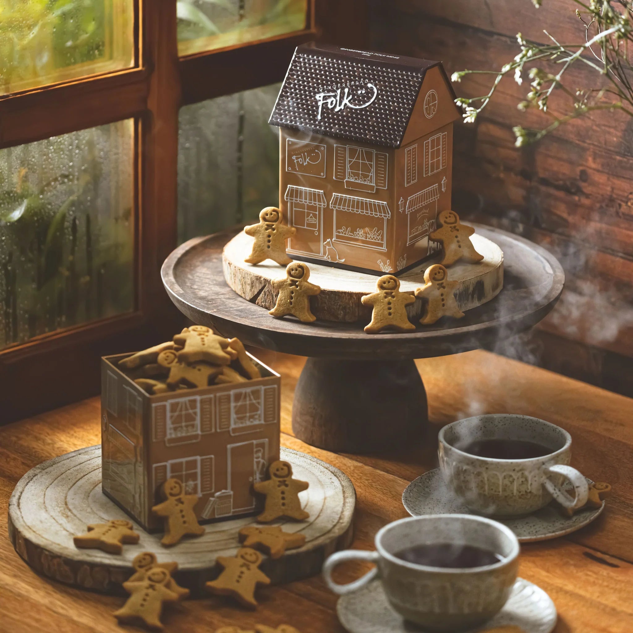 Gingerbread Bakery Cookie Tin 200g - Pure Apotheca