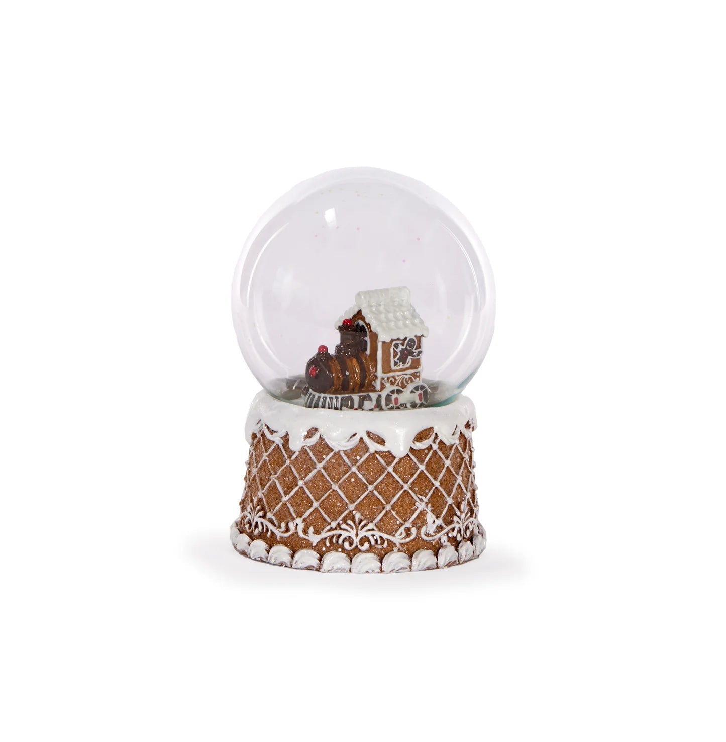 Gingerbread Snow Globe Train - Pure Apotheca