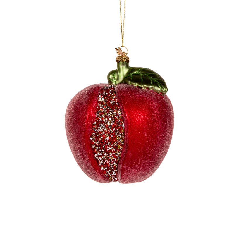GLASS APPLE HANGING ORNAMENT - Pure Apotheca
