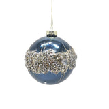 GLASS BAUBLE BLUE GOLD - Pure Apotheca