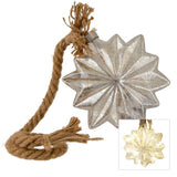 GLASS LED CHAMPAGNE ROPE STAR - Pure Apotheca