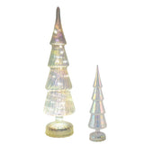 GLASS LED IRRIDESCENT TABLE TREE LGE - Pure Apotheca