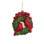 GLASS TWIN CARDINAL HANGING - Pure Apotheca