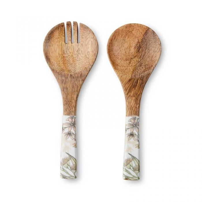 GLENELG NEUTRAL SALAD SERVERS SET/2 - Pure Apotheca