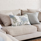 GLENELG WHITE/BLUE CUSHION 40X60CM - Pure Apotheca