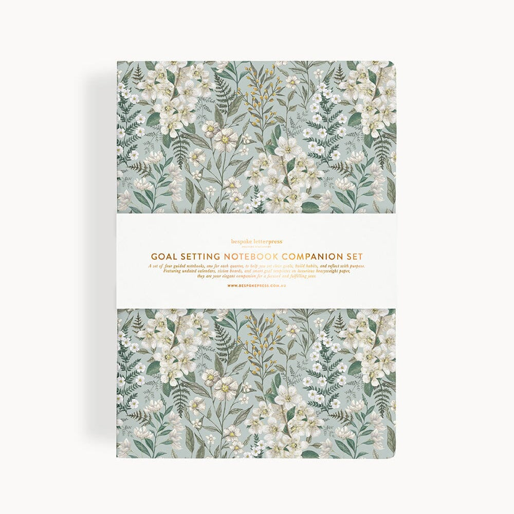 Goal Setting Notebook Companion Set/4 - Pure Apotheca