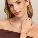 Gold Bar Pearl Bracelet - Pure Apotheca