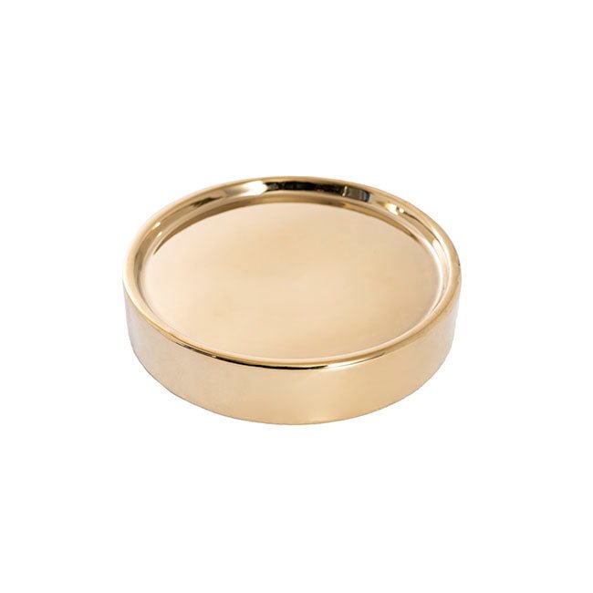 Gold Base Glass Candle Cloche - Pure Apotheca