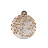 GOLD BEADED LEAF BAUBLE - Pure Apotheca