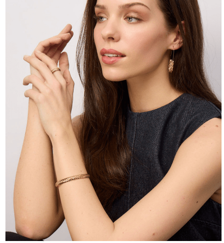 Gold Braided Cuff - Pure Apotheca