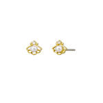 Gold Clam Pearl Earring - Pure Apotheca